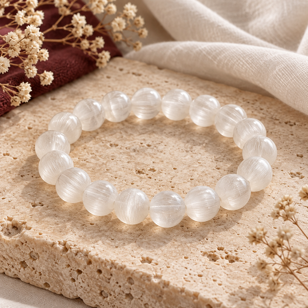 Bracelet en Sélénite